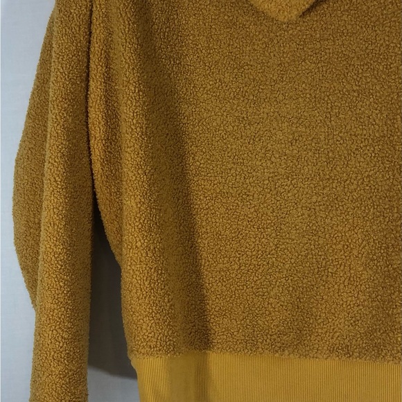 Weekend Edition Sweater Hoodie Pullover Unisex Drawstrings Size S Yellow = T - Picture 6 of 11